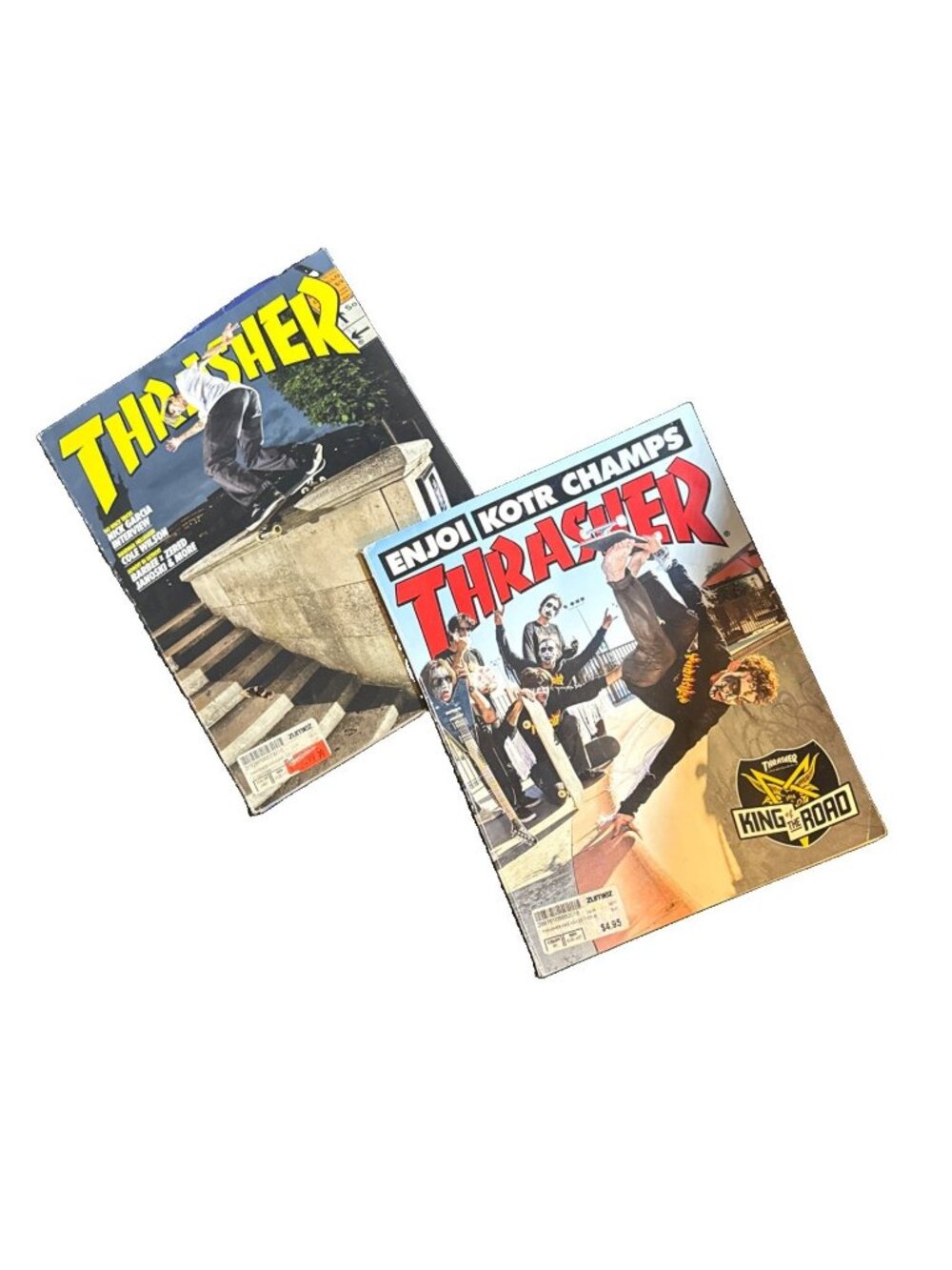 LOT OF 2 Thrasher Magazines 2017 November Issue #448 & February Issue # 439